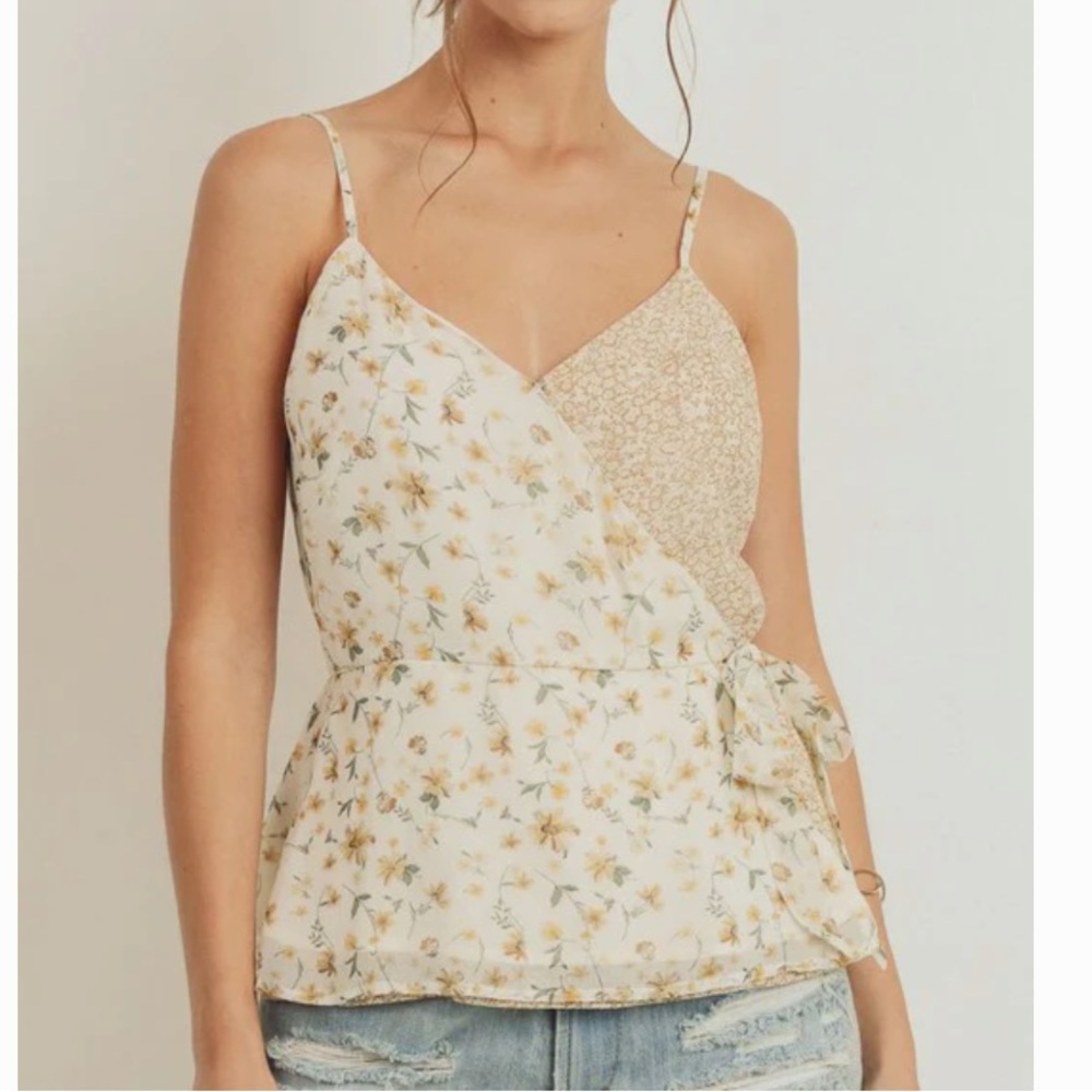 Paper Crane Wrap Style Cami